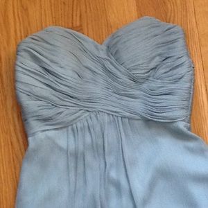 Love Lane blue floor length dress